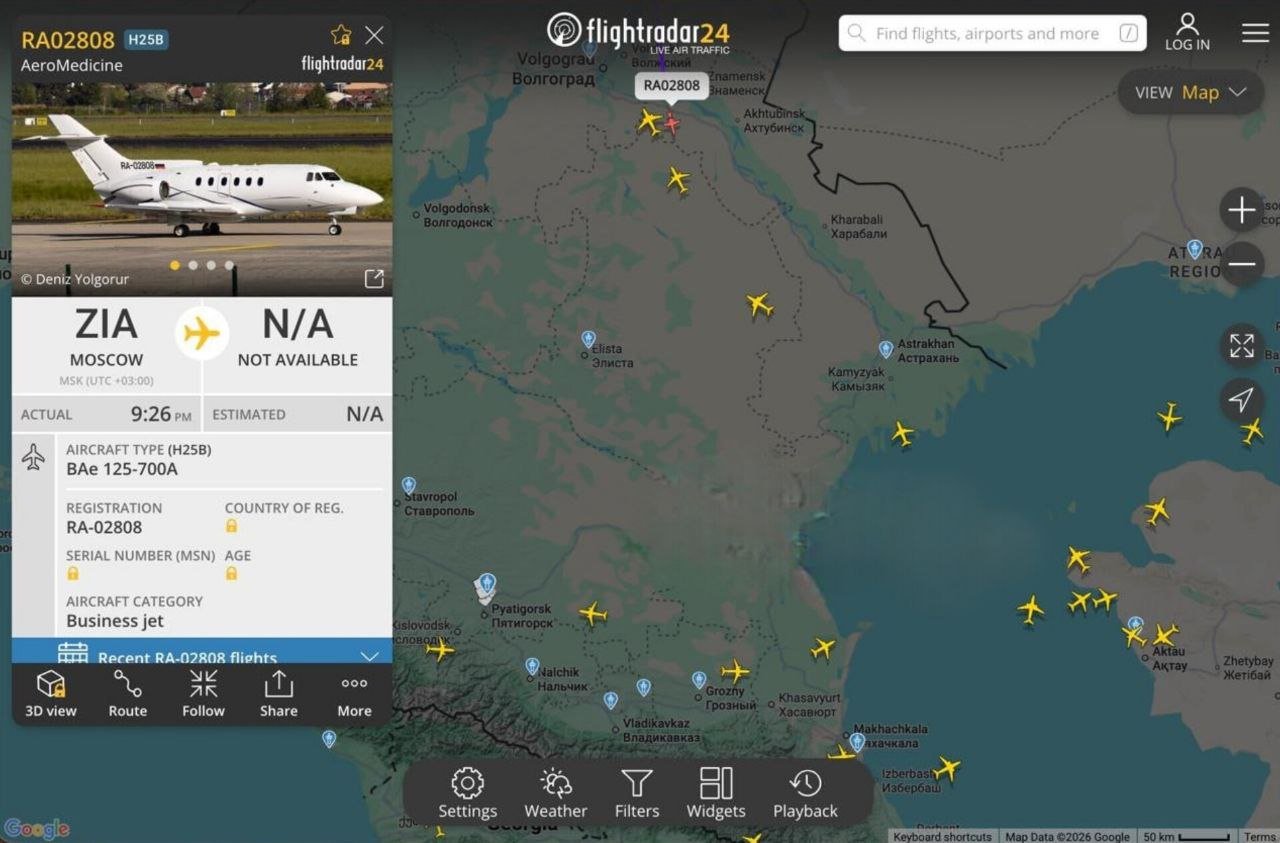 Çeçenistana doğru tibbi reyslər qeydə alınıb