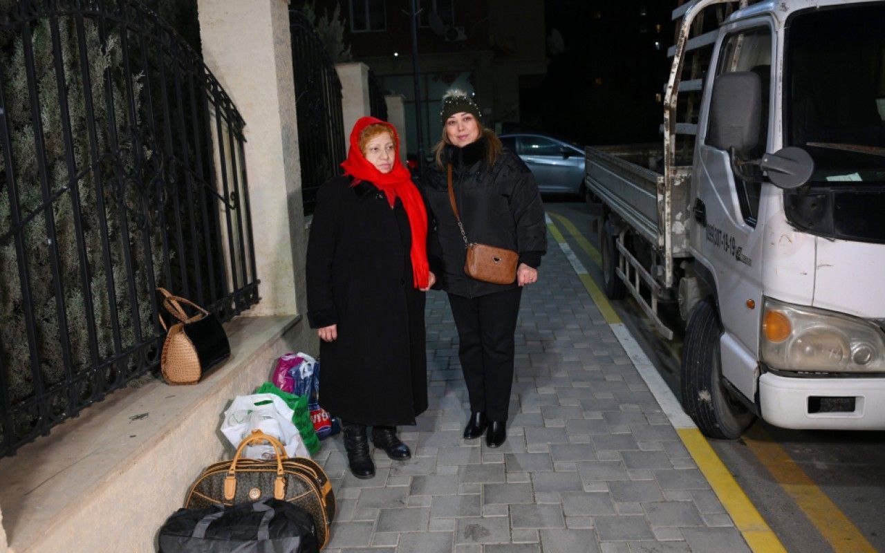 İlk köç karvanı Xankəndiyə çatıb