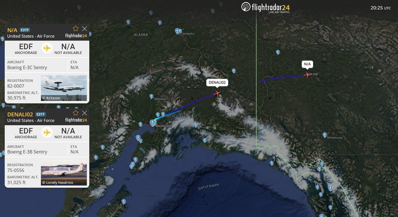 ABŞ AWACS təyyarələri Yaxın Şərqə gəlir