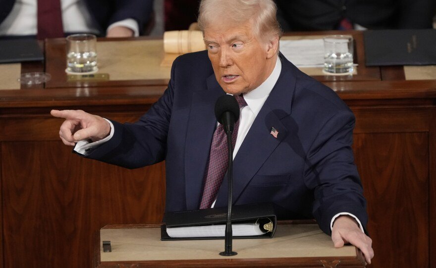  Donald Tramp Konqresə illik müraciətlə çıxış etdi